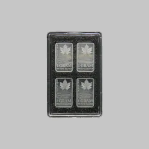 StackPack 1 gram Silver Bullion Bar Case Holds 20 Wessex Ingots