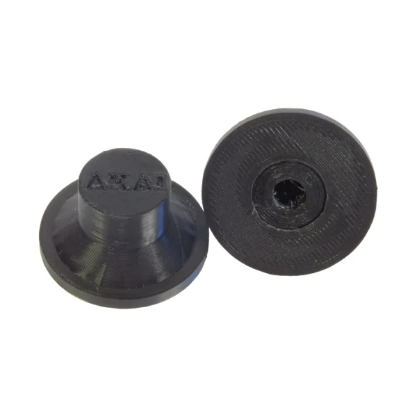 tape deck spool retainers