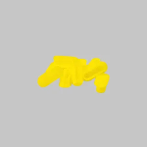 Skadis compatible rubber slot cover pack of 10 - Yellow