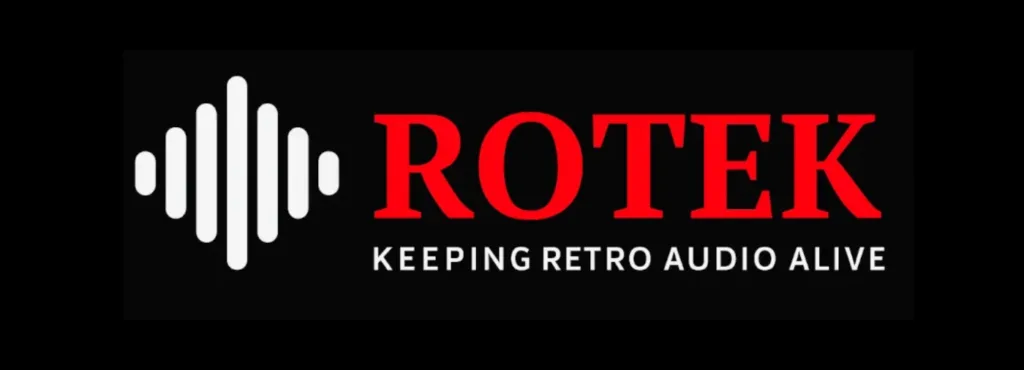 rotek 3D printed retro audio accessories